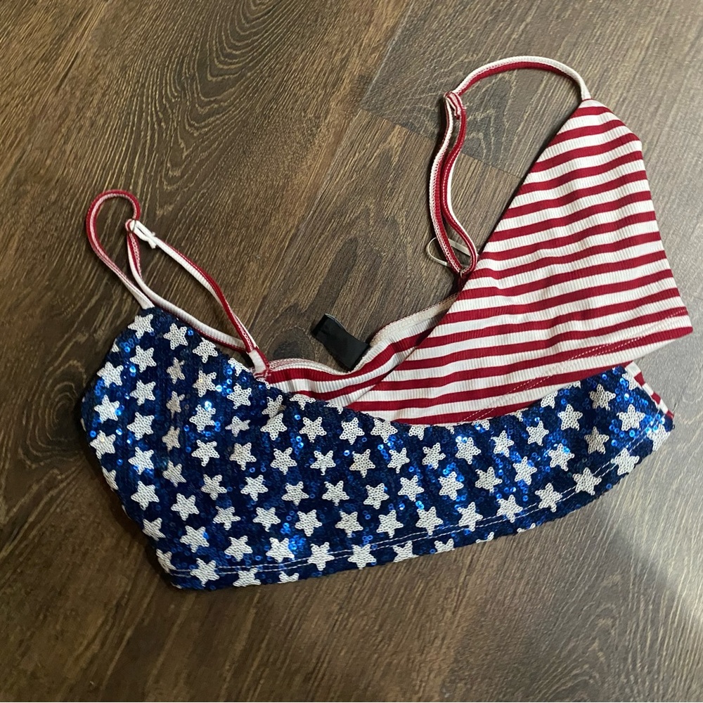 USA crop top